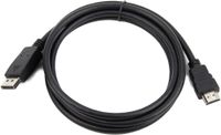 2 x Kabel 3m Display DisplayPort M - HDMI M czarny