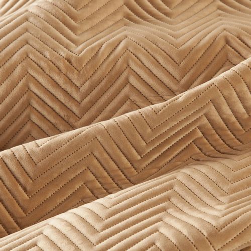 Narzuta dekoracyjna SOFIA 220x240 miodowa na Arena.pl