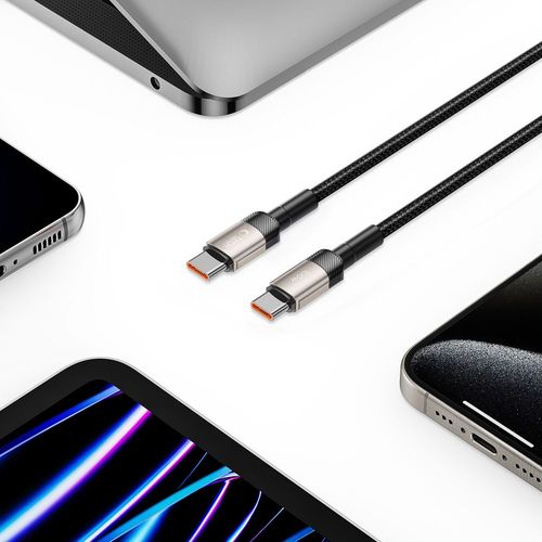 TECH-PROTECT ULTRABOOST EVO TYPE-C CABLE PD100W/5A 100CM TITANIUM na Arena.pl