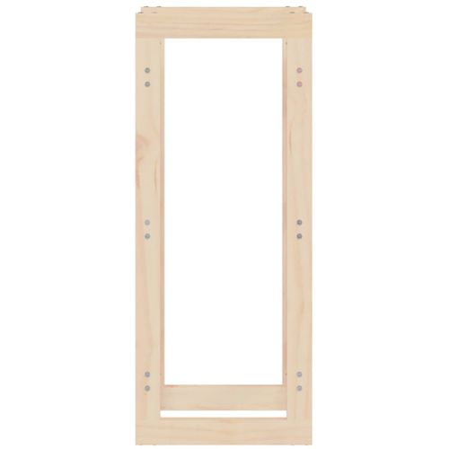 Stojak na drewno opałowe, 41x25x100 cm, lite drewno sosnowe na Arena.pl