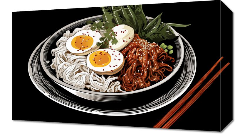 Obraz 50x30cm Ramen w Sztuce zdjęcie 1