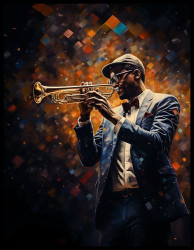 Plakat 50x65cm Symfonia na Trąbce na Arena.pl