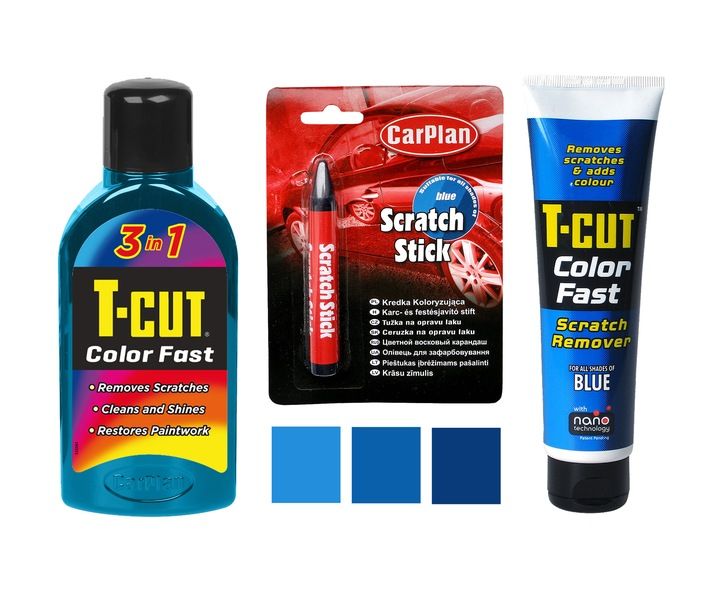 CarPlan ZESTAW na rysy NIEBIESKI zdjęcie 1
