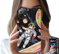 ETUI DO XIAOMI MI 11 LITE - KOCI ASTRONAUTA KOT KOSMOS OBUDOWA CASE