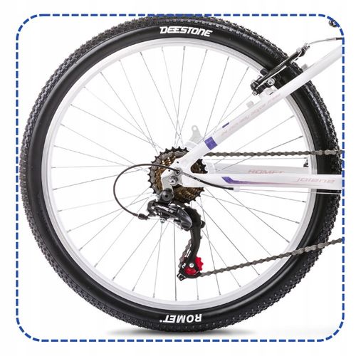 ROWER GÓRSKI MTB 24 ROMET JOLENE SHIMANO ALU OŚWIETLENIE I STOPKA GRATIS na Arena.pl