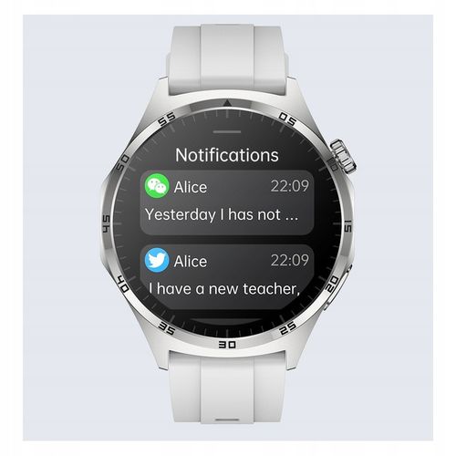 SMARTWATCH ZEGAREK MĘSKI Z EKG POMIAR CUKRU PULS CIŚNIENIE ROZMOWY MENU PL na Arena.pl