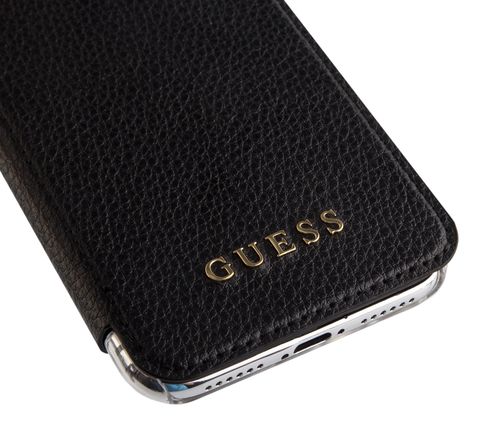 GUESS BOOK IRIDESCENT Apple iPhone X - BLACK na Arena.pl