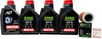Olej filtr CF MOTO 450 520 625 Zestaw serwisowy MOTUL + Wlepka