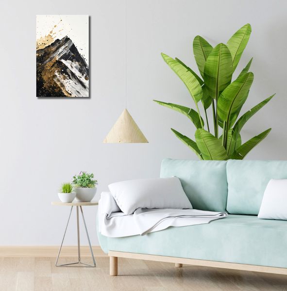 Obraz 30x50cm Złote Szczyty zdjęcie 2