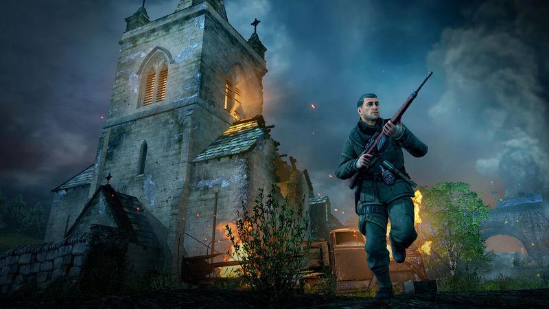 Sniper Elite V2 Remastered SWITCH Nintendo Switch pudełkowa zdjęcie 5