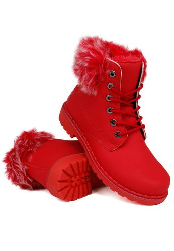 Trapery ocieplane czerwone 6 Agace 39 Czerwony na Arena.pl