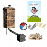 WĘDZARNIA DREWNIANA OGRODOWA DOMOWA DUŻA KSIĄŻKA PALENISKO IMPREGNACJA