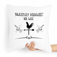 Poduszka Dla Krawcowej Krawca Najlepszy Na Wsi Z Nadrukiem Ze Zdjęciem