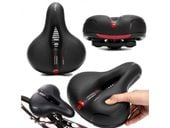 Siodełko rowerowe miękkie na rower siodło antywstrząsowe wentylacja