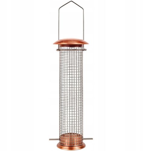 KARMNIK DLA PTAKÓW NA ORZECHY NASIONA ZIARNO KARMĘ POKARM MIEDZIANY na Arena.pl