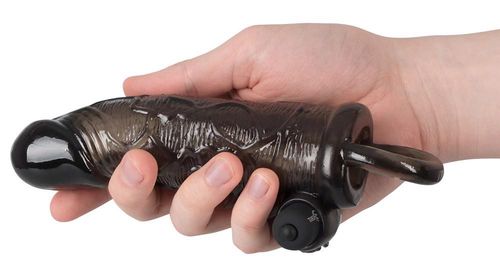 nakładka na penisa przedłuża 2cm wibracje 10trybów na Arena.pl