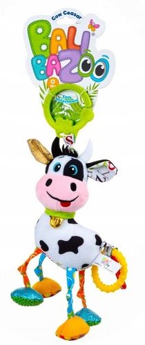 BaliBazoo Krówka CAESAR Zawieszka maskotka Sensoryczna z Wibracjami Gryzak na Arena.pl