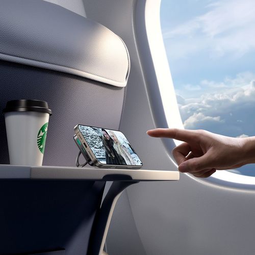 Powerbank 10000mAh 22.5W Qi2 JR-PBM12 MagSafe z podstawką - czarny na Arena.pl