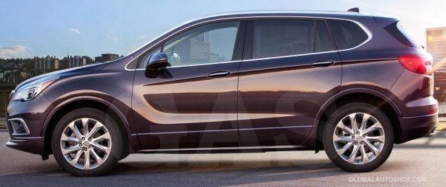 Buick Envision - Listwy CHROM na drzwi boczne dekoracyjne chromowane zdjęcie 2