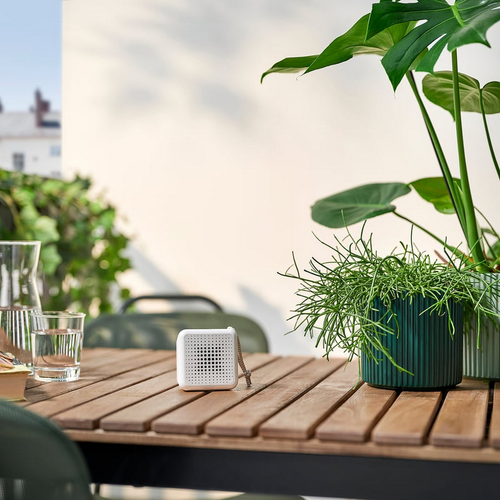 Głośnik bezprzewodowy Bluetooth USB-C wodoodporny IP67 5W 80h VAPPEBY 2 szt BIAŁY na Arena.pl