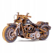 Puzzle Drewniane 3D Motocykl Cruiser V-Twin Limitowana Edycja Wooden.City