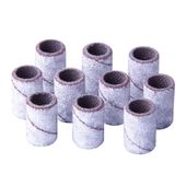 Kapturki nakładki ścierne cylinder 6mm gradacja 180 AlleMed białe 10 szt