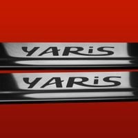 Listwa progowa TOYOTA YARIS MK3 Stal nierdzewna 304 połysk 2szt