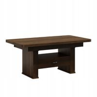 ŁAWA,ŁAWOSTÓŁ,ROZKŁADANY Z SZUFLADĄ CIEMNY ORZECH