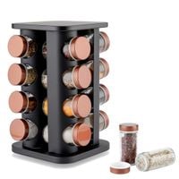 stojak obrotowy na przyprawy 16 pojemników e-8256