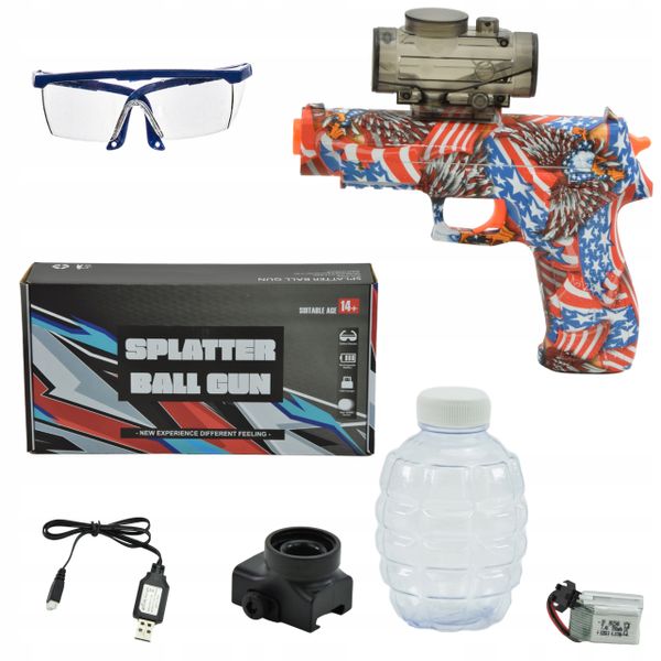 PISTOLET KARABIN NA KULKI ŻELOWE ELEKTRYK AUTOMAT zdjęcie 2