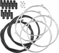 Komplet linki pancerze końcówki przerzutki hamulca na cały rower