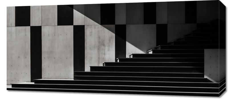 Obraz 90x40cm Geometria w Architekturze zdjęcie 1