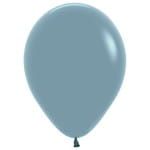 Balony lateksowe pastelowe mglisty niebieski, 30 cm 50 szt.