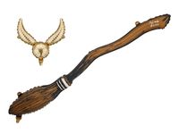 balon zestaw harry potter miotła i znicz 1 szt.