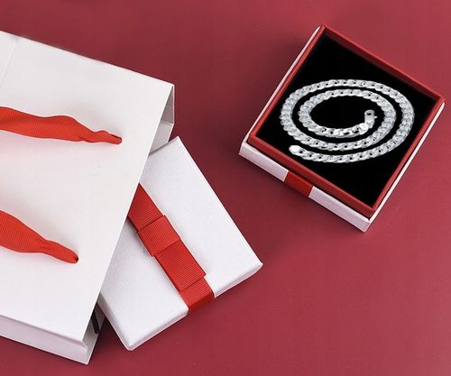 SZEROKI Łańcuszek Srebrny Męski 10mm SREBRO pr.925 ŁAŃCUCH DIAMENTOWANY na Arena.pl