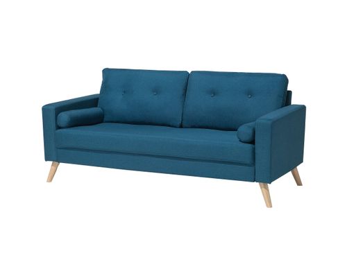 Sofa 2-osobowa niebieska KALMAR na Arena.pl