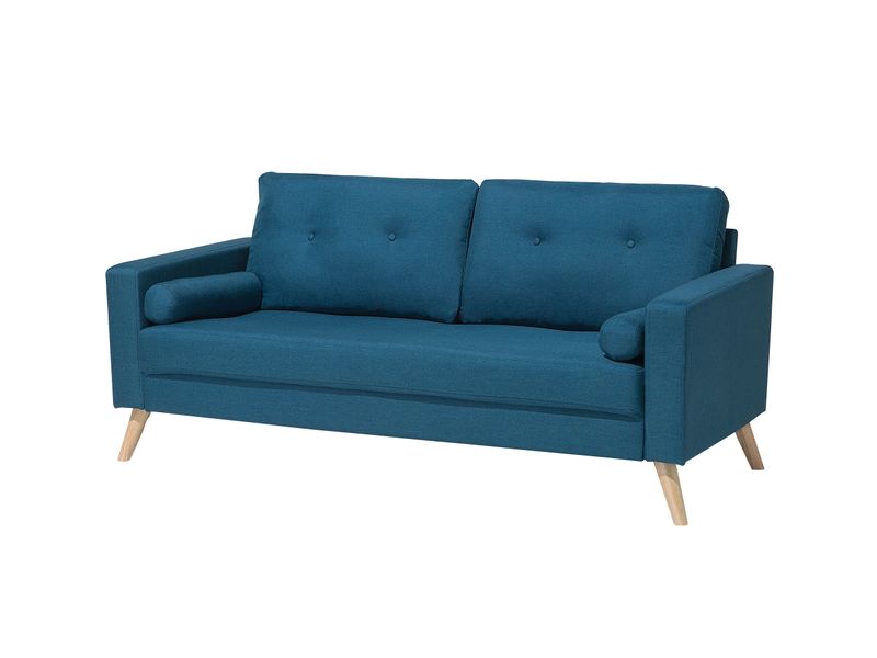 Sofa 2-osobowa niebieska KALMAR zdjęcie 3