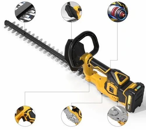 NOŻYCE DO ŻYWOPŁOTU AKUMULATOROWE DO KRZEWÓW IMOUM AKUMULATOR ZESTAW 21V na Arena.pl