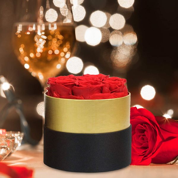 FLOWER BOX Z 7 PRAWDZIWYCH RÓŻ zdjęcie 6