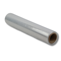 Folia stretch RĘCZNA 400 mm 23 my 1,1 kg 160% transparent tuleja 200g