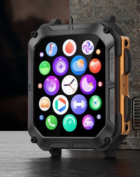 CUBOT C2OPRO SMARTWATCH PANCERNY PULS ROZMOWY TEL zdjęcie 16