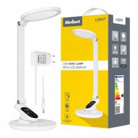 Lampa biurkowa LED regulacja mocy ZEGAR TIMER