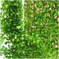 25 M Sztuczny BLUSZCZ x12 SZTUKI Girlanda Na Balkon Ścianę Sztuczne