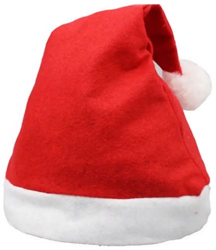 CZAPKA ŚWIĘTEGO MIKOŁAJA CZERWONA 10szt PRZEBRANIE STRÓJ KOSTIUM ŚWIĄTECZNY na Arena.pl