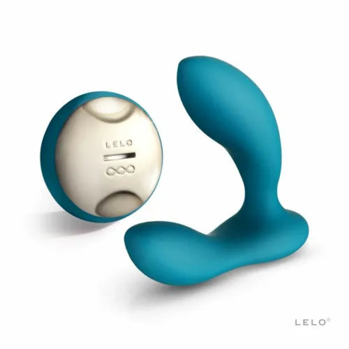 lelo hugo ocean blue - masażer do masażu prostaty z pilotem, silikonowy na Arena.pl