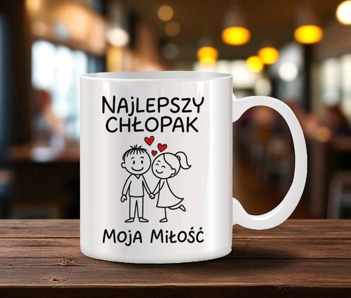 Kubek z nadrukiem prezent Dzień CHŁOPAKA dla kolegi urodziny różne wzory na Arena.pl