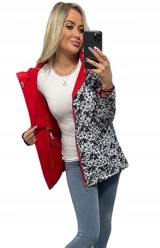 DWUSTRONNA PARKA kurtka Z KAPTUREM 3 KOLORY S na Arena.pl