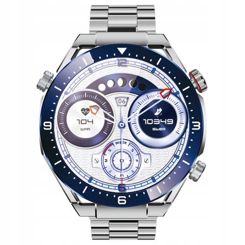 Smartwatch Ecowatch eco1 srebrny na Arena.pl