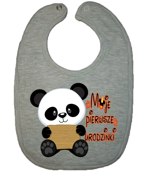 Śliniaczek Bawełniany na 1 Urodziny zdjęcie 1