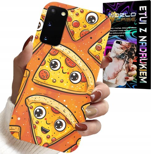 ETUI DO SAMSUNG GALAXY S20 - SŁODKIE UŚMIECHNIĘTE PIZZE CASE + FOLIA na Arena.pl
